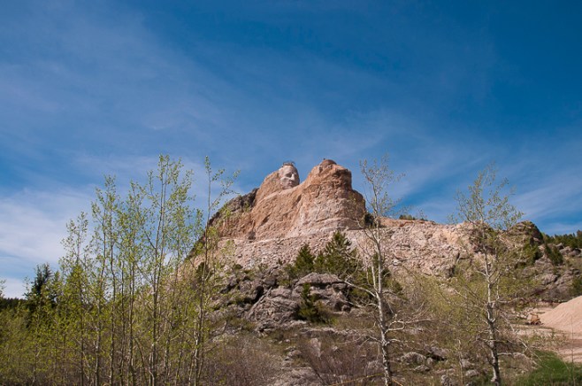 Crazy Horse Monument Black Hills in South Dakota www.ballparkprints.com