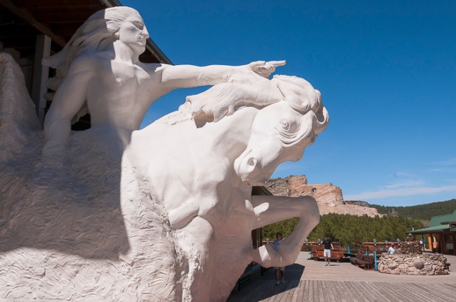 Crazy Horse Monument Black Hills in South Dakota www.ballparkprints.com