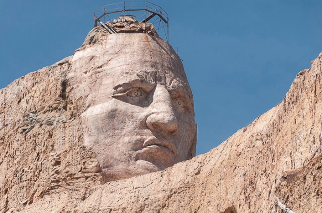Crazy Horse Monument Black Hills in South Dakota www.ballparkprints.com